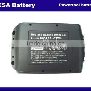 With Japan Cell 18V 3000mAh 4000mAh 5000mAh Li-ion Power Tool Battery for Makita BL1830 BL1840 BL1850 18v Li-ion Battery Quality Choice thumbnail-4