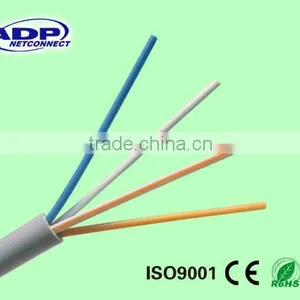 Cable Telephone Indoor 4cores CCA Pvc Insulation 0.9mm With PVC Jacket 5.0mm thumbnail-3