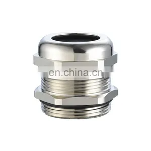 304 Stainless Steel Waterproof Cable Gland Nickle Plated Brass Seal Joint Nylon PG11/13.5/16/29 IP68 Cable Fixing Joint thumbnail-3
