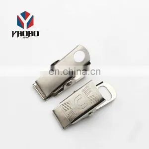 Fashion High Quality Metal Badge ID Bulldog Clip thumbnail-3