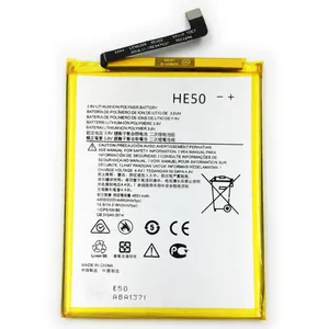 Cell Phone Battery HE50 For Motorola Moto E4PLUS E5 PLUS 5000mAh 3.8V Replacement Batteries thumbnail-1