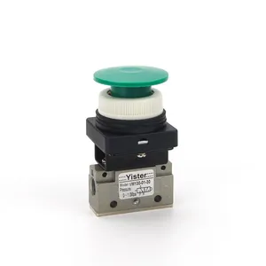 SMC Type VM130-01-32 Flat Type 3 Way Manual Control Mechanical Valves thumbnail-3