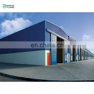 Steel Flat Truss Workshop Buildings Garage Steel Structure thumbnail-1
