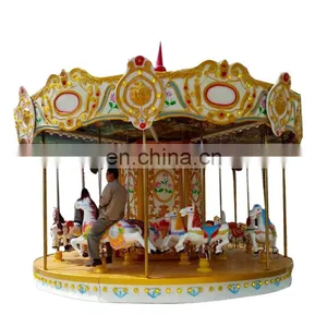 Hot Carousel for Children Kids Manufacturer Amusement Carousel for Sale thumbnail-1
