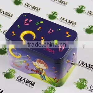 Metal Squre Music Tin Box thumbnail-1