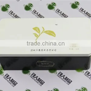 Empty Metal Tinplate Box Tea Tin Electronics Metal Case for Packaging thumbnail-1