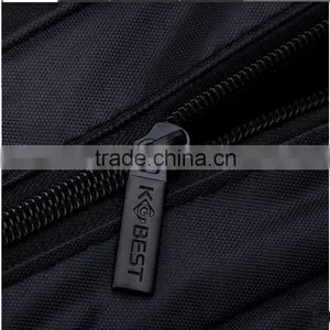 Leather Zipper Briefcase With Handle thumbnail-5