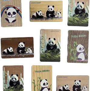 Wholesale 13.56mhz Custom Rfid Nfc Wood Business Card Mifare Smart Card thumbnail-2