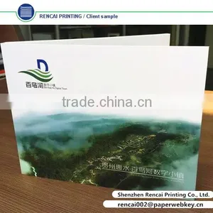 2016 China New Business Gift Paper Crafts Invitation Lcd Video Greeting Card thumbnail-4
