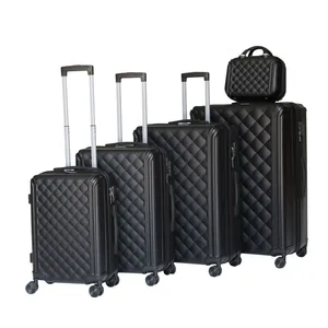 Practical Five-pieces ABS Luggage Sets With Silent Universal Wheels thumbnail-2