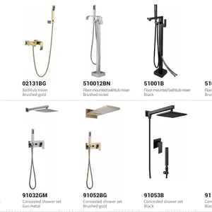 Design is Simple and Atmospheric Suitable for All Kinds of Bathroom Styles to Enhance Comfort and Convenience Shower Column Set Series thumbnail-3
