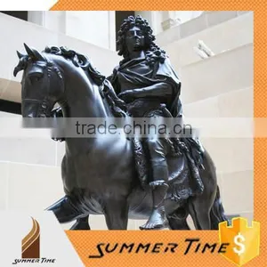 Famous Bronze Deity Riding the Horse Sculpture thumbnail-1