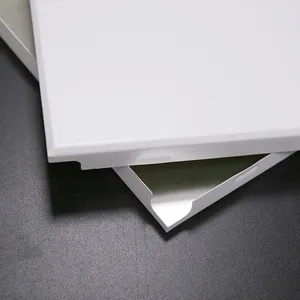Customized Size Beautiful Design Aluminum Square Ceiling Tiles Metal thumbnail-4