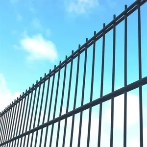 2D Double Wire Mesh Fence High Security Panel for Perimeter Protection thumbnail-2