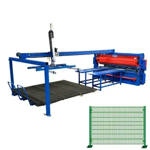 Factory Direct, Fully Automatic 3D Curved Mesh Fencing Machine (3-6mm) 358 Anti-climb Fence Making Machine thumbnail-2