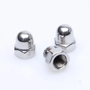 M16 DIN 1587 Stainless Steel Acorn Dome Nuts High Type thumbnail-2