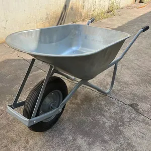 Construction Grade Construction Wheelbarrow With Solid Wheel for Construction Supply Buyers Factory Export Supply for Dealer and Import Dist thumbnail-2