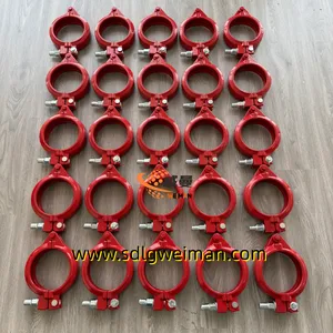 XCMG Concrete Pump Truck TBKGGL124V 150007823 Pipe Clamp Spare Parts thumbnail-2