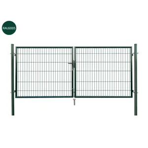 European Standard Metal Garden Gate With RAL Color Coated Mesh thumbnail-1