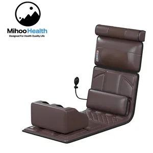 3 in 1 Full Body Electric Massage Mat With Heat Vibration Neck Back Waist Leg Foot Massager MH-A90 thumbnail-1