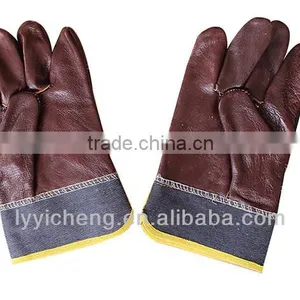 Cow Split Leather Work Glove Safety Glove Leather Welding Gloves thumbnail-1