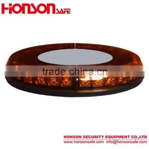 HSM402 New Oval LED Amber Warning Mini Light Bar thumbnail-2