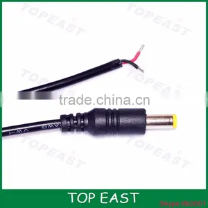 DC5.5 * 2.1 Yellow Plastic Fork Male DC Power Cable to Extend the 2464 Single-head Wire thumbnail-1