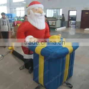 2016 New Popular Cartoon Inflatable Santa Claus Christmas Deco thumbnail-3