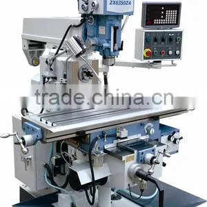 Drilling and Milling Machine ZX6350ZA (Vertical and Horizontal)high Precision thumbnail-1