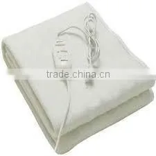 ITaly Customer Visit Our Hongkong Exhibition for Polyester Electric Blanket With CE,ROHS Certification thumbnail-2