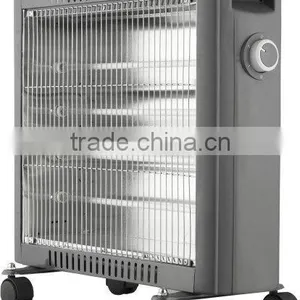 Quartz Infrared Heater With Castors W-HQ1236 thumbnail-1