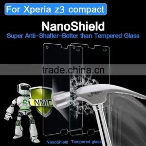 Nano-coated Anti Shock Screen Protector for Sony Xperia Z3 Compact Invisible Shield thumbnail-1