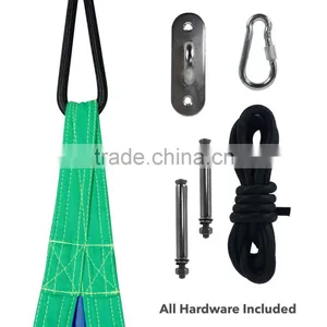 Indoor Outdoor Safety Product For Kids Child Softtextile Old School Hanging Baby Swing thumbnail-6