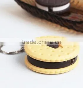 Led Key Chain Heart Shape Cookies Electronics LED Flashing Keychain thumbnail-3