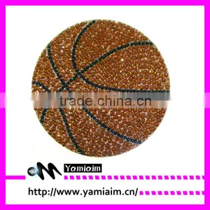 Promotional Rhinestone Basketball Car Decal Sticker thumbnail-1