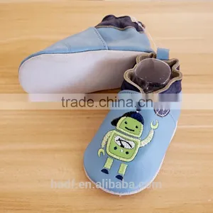 New Design Girl Boy Kids Wholesale Baby Sheep Leather Moccasin Shoes thumbnail-2