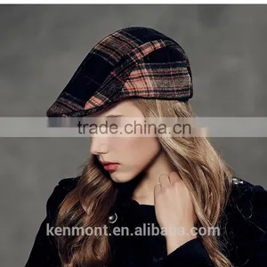 High Quality Chic Fashion OEM Unisex Wholesale Newsboy Ivy Cap thumbnail-5