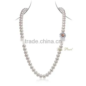 Wholesale Price Real Freshwater Pearl Necklace thumbnail-4