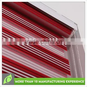 Good Quality Natural Look Window Use Jacquard Zebra Blinds for uk thumbnail-3