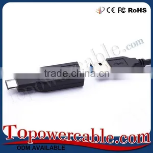 In Bulk Black USB-C to 3.1 USB-A Male To Female Adapter thumbnail-1