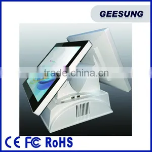 Touch Screen Resaturant POS System All in One Dual Screen POS /computer thumbnail-2