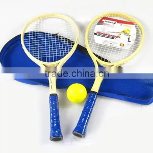 Tennis Wooden Racket for Children High Quality thumbnail-4