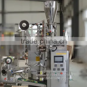 Automatic Double Filter Small Tea Bag Packing Machine Price With Thread and Tag Shanghai Factory thumbnail-4