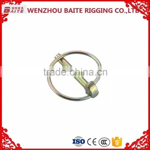 Zinc Plated Spring Pin & Industry Hair Pin With Eyelet With Grip Clip (Double Spire) R Shape Pin in Rigging Manufacturer thumbnail-4