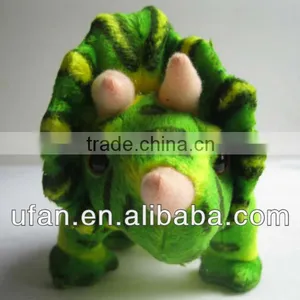 Childrens Educational Toys Green Triceratops Dinosaur Toy thumbnail-1