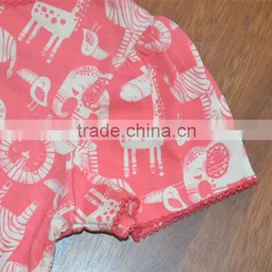 Whoelsae Kids Sleeping Clothing High Quality Cheaper Price 2 Piece Pajama Set 100% Cotton thumbnail-2