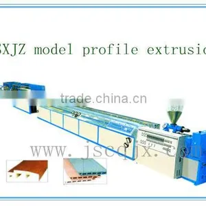 Conical Double Screw WPC Extrusion Line for Deck/door/fence thumbnail-1