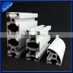 40mm*40mm Extrusion Section Slotted 8mm Aluminum thumbnail-4
