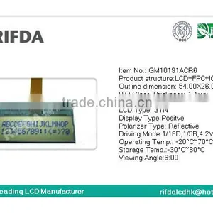 STN 16x2 Monochrome Cog Lcd Display Module thumbnail-2