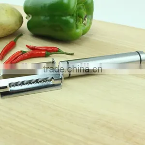 2016 New Unique Design 2 in 1 Manual Dual Julienne Peeler thumbnail-5